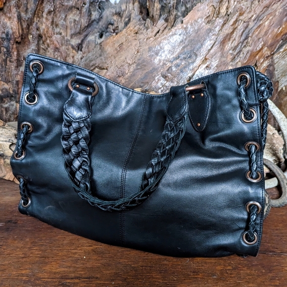 Scully Leather embellished bag - Picture 5 of 8